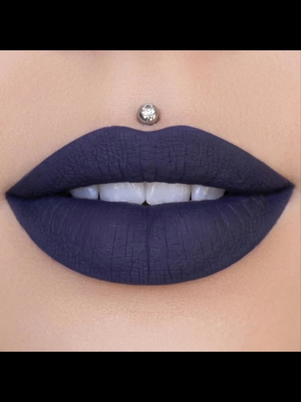 Jeffree Star | ‘Abused’ Velour Liquid Lipstick | NiB matte navy blue, rare